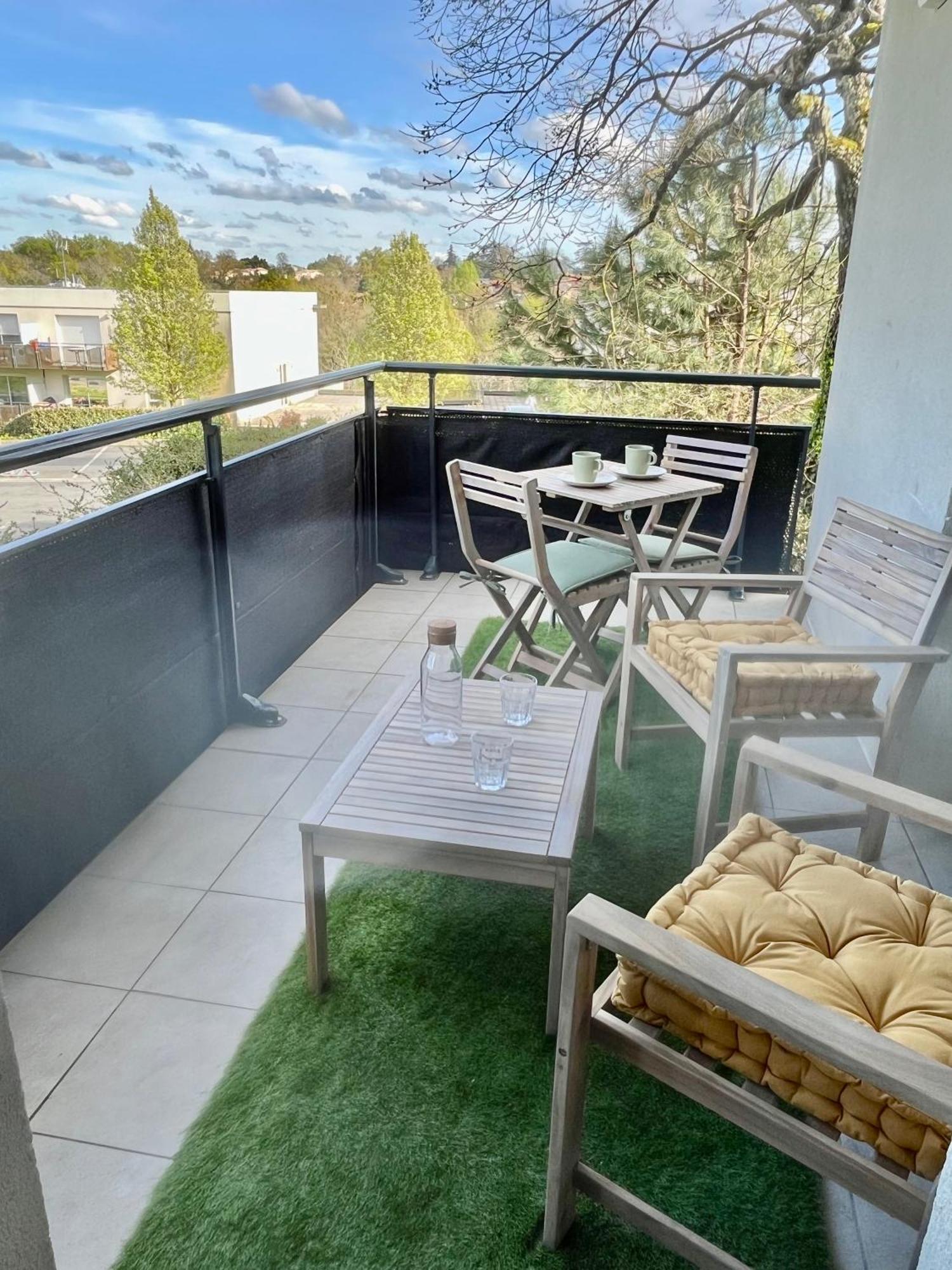 Appart Cosy 6 Personnes Floirac  Eksteriør bilde